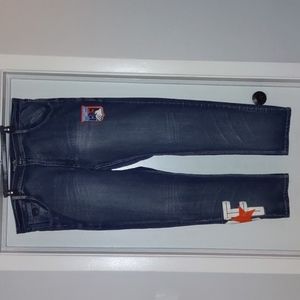 Born Fly Anytime USA Men's Straight Leg Jeans